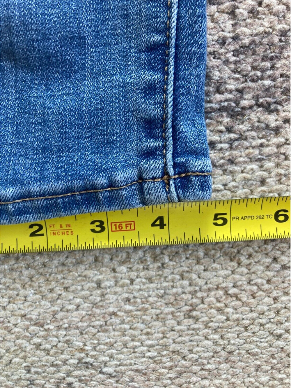 LEVIS 721 Women Sz 27 Blue Stretch Denim High Rise Skinny Jeans - Picture 6 of 9